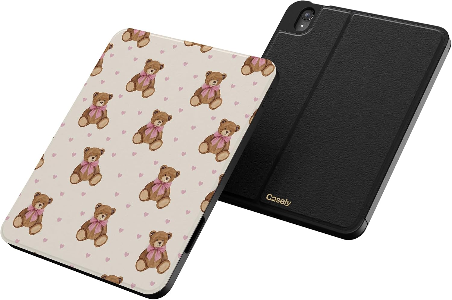 Casely iPad 10.9" (10th Gen / A16) Case | Cuddle Up | Teddy Bear