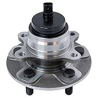 Vista 925 de TRQ Juego de 2 rodamientos de rueda trasera y conjunto de cubo con sensor ABS compatible con Ford Transit Connect 2014-2018