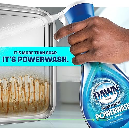 Miniatura 7 de Dawn Platinum Powerwash, aroma fresco, 1 kit de inicio + 2 recambios + esponja de limpieza + 1 protector de tarjeta SchmiidtEmpire + adhesivo (16