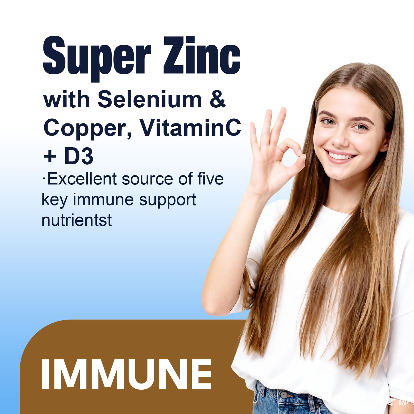 7-Form Zinc Supplement 100mg, Highly Absorbable, 240 Capsules — Amazon image 4