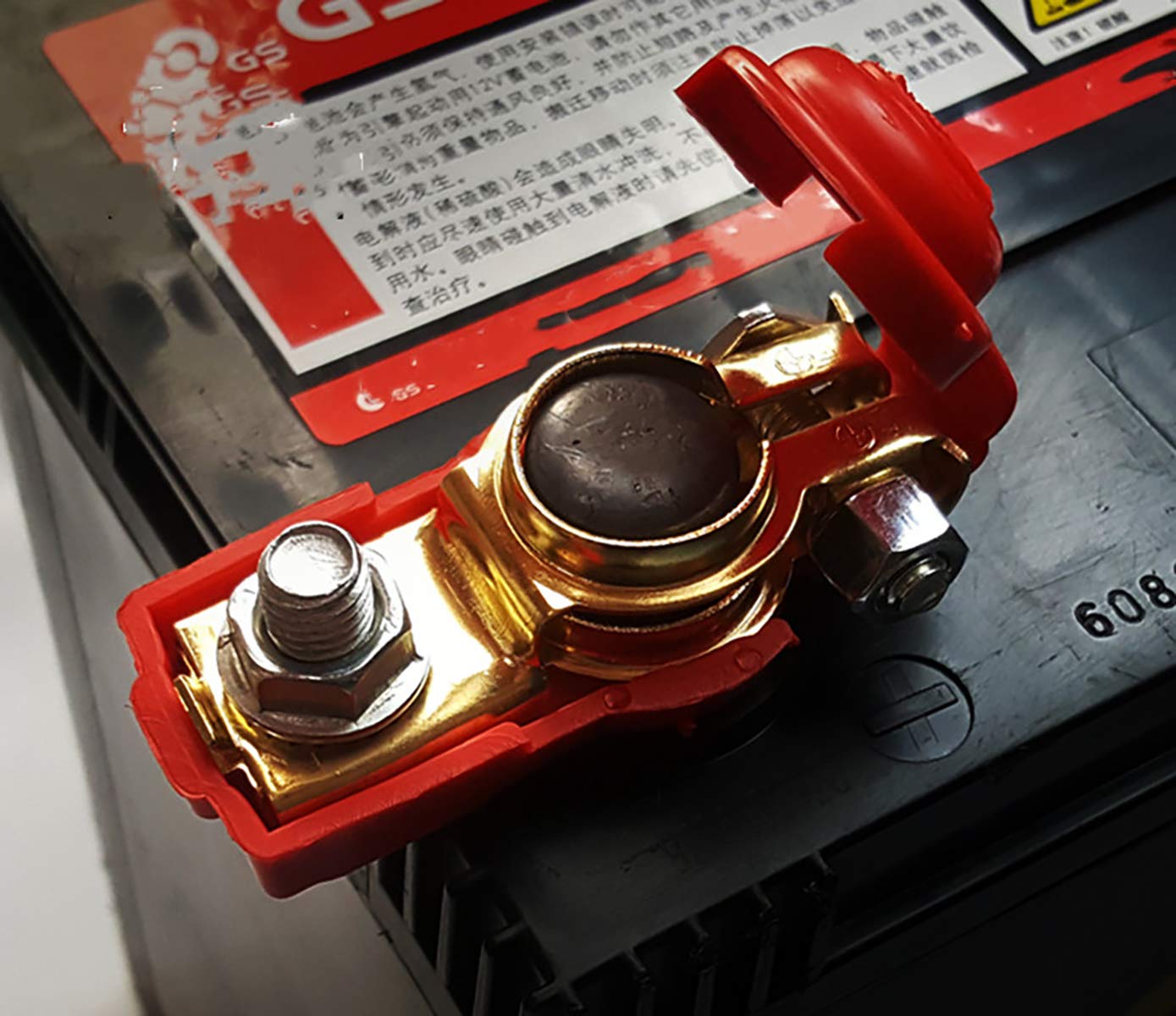 Buy Quick Release Copper Battery Terminals Clamps Negative & Positive