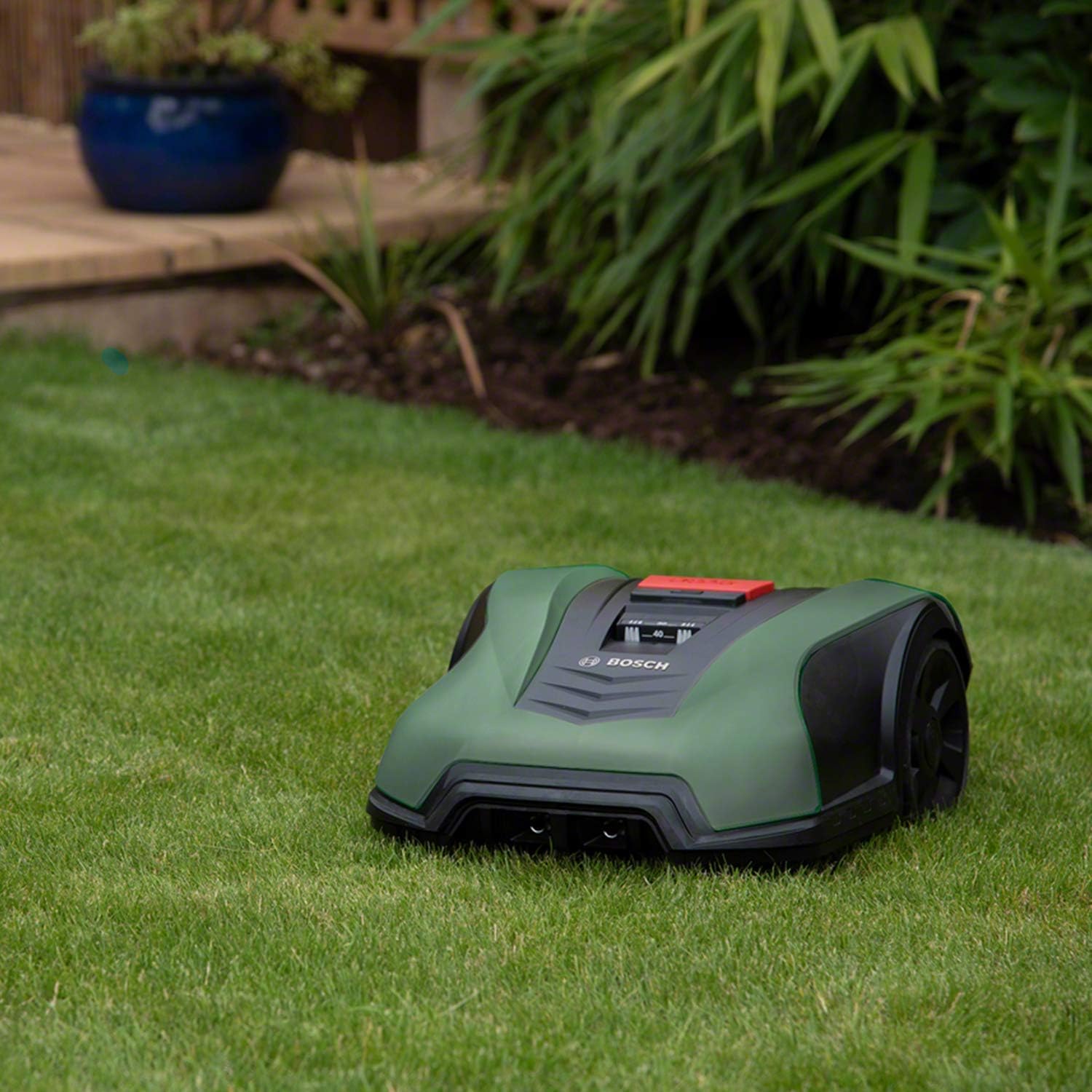 Bosch Lawnmower Blades (for Robotic Lawnmower Indego, Cutting Blades 3x, in Cardboard Box), Set of 3 Pieces