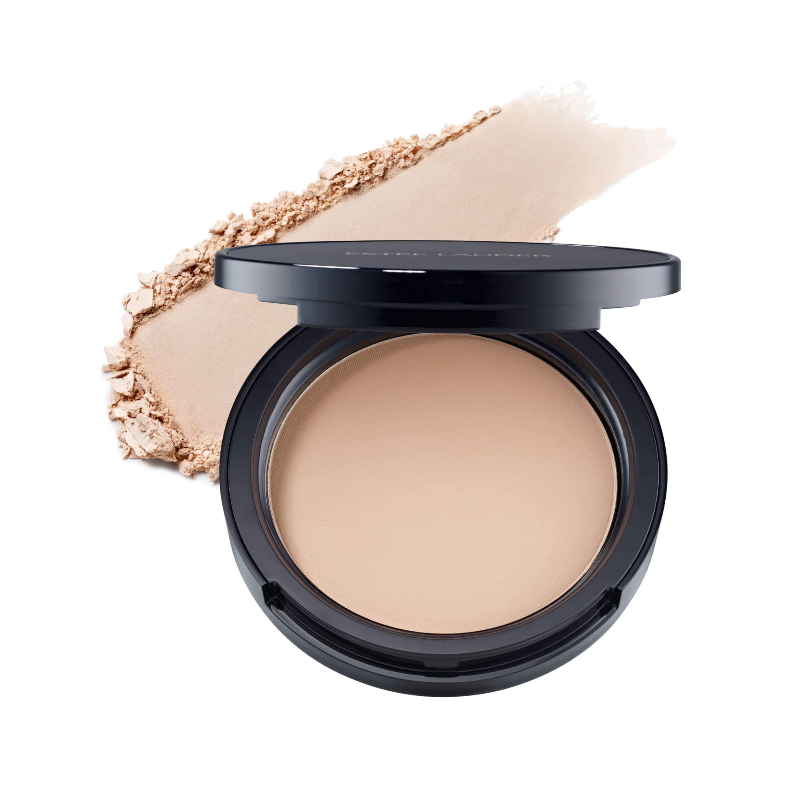 Estée Lauder Double Wear Stay-in-Place Matte Setting Powder Veil | Pressed Setting Face Powder Compact with Puff | Oil-Control with Sheer Coverage 02 Translucent Light Medium - For light to light medium skin tones