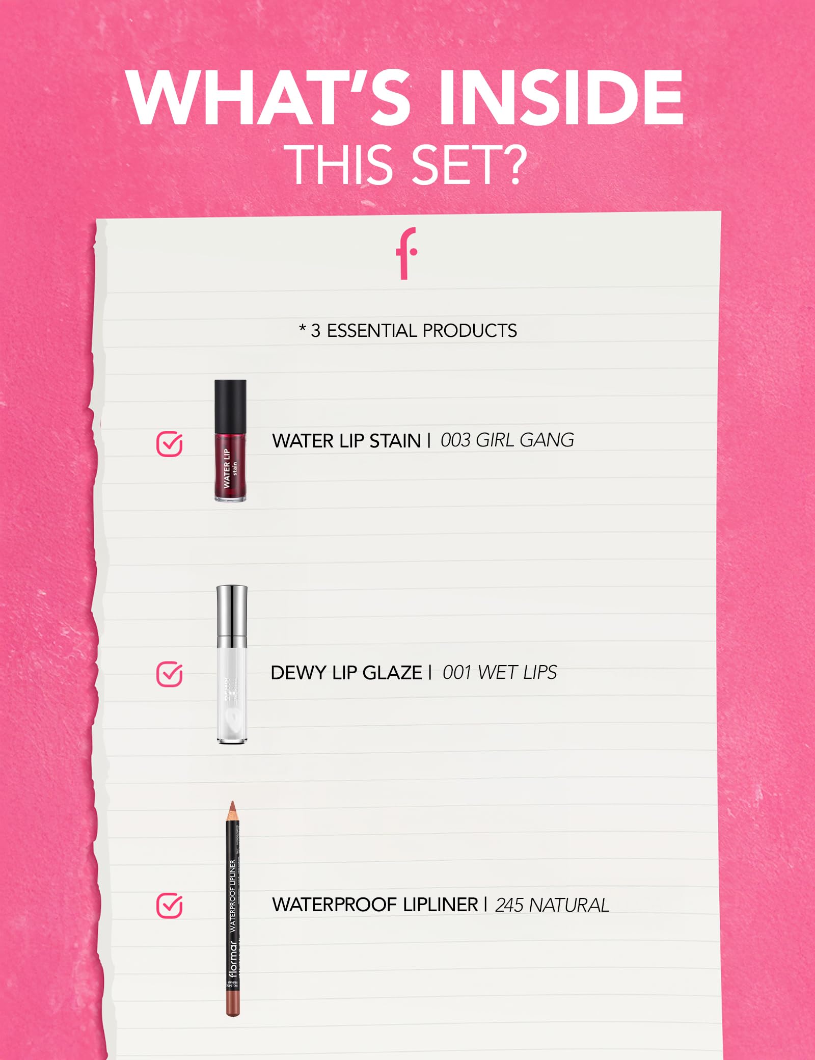 Shine Lip Kit Makyaj Seti