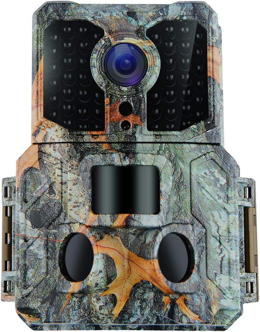 HD40 Trail Camera Hunting Camera Trail cam,Game Camera,Wildlife Camera 12MP 1080P Full HD Hunting Camera, 52 Pcs IR LED Waterproof Infrared Game Cam 4.0 (K3 Camera)