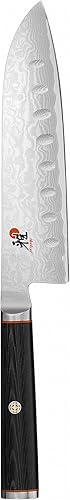 Miyabi Kaizen - Cuchillo Santoku de borde hueco de 5.5 pulgadas