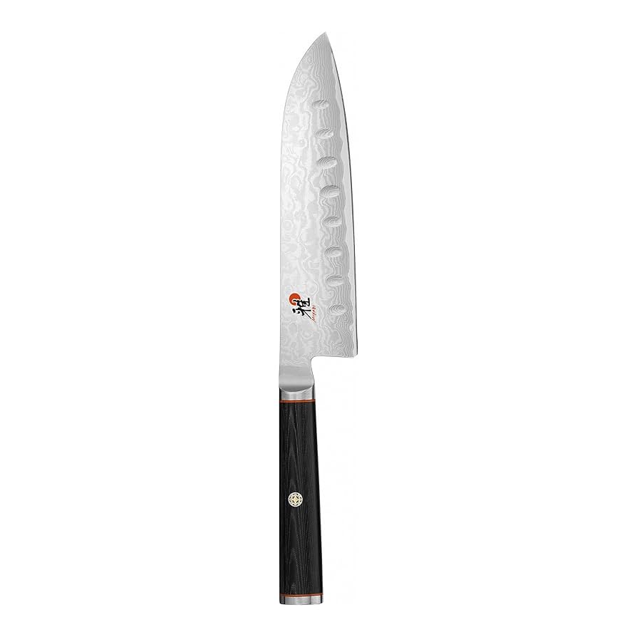 MIYABI Amazon.com: Miyabi Kaizen 5 1/2-Inch Granton Santoku Hollow