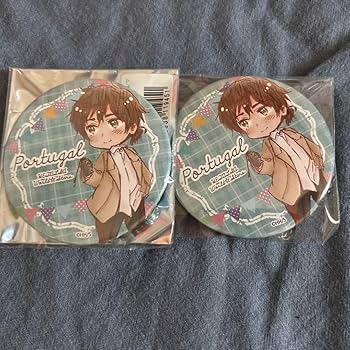 Amazon.co.jp: ヘタリア ポルトガル 缶バッジ 原作絵 : ホビー