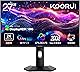 KOORUI Mini LED ゲーミングモニター 27インチ 200Hz WQHD 2560×1440 Fast IPS 1ms HDR1000 Adaptive Sync対応/Adobe RGB 99%/ 高さ調整/縦横回転/PIP PBP機能/HDMI2.0 DP1.4 /VESA対応,S2721PM