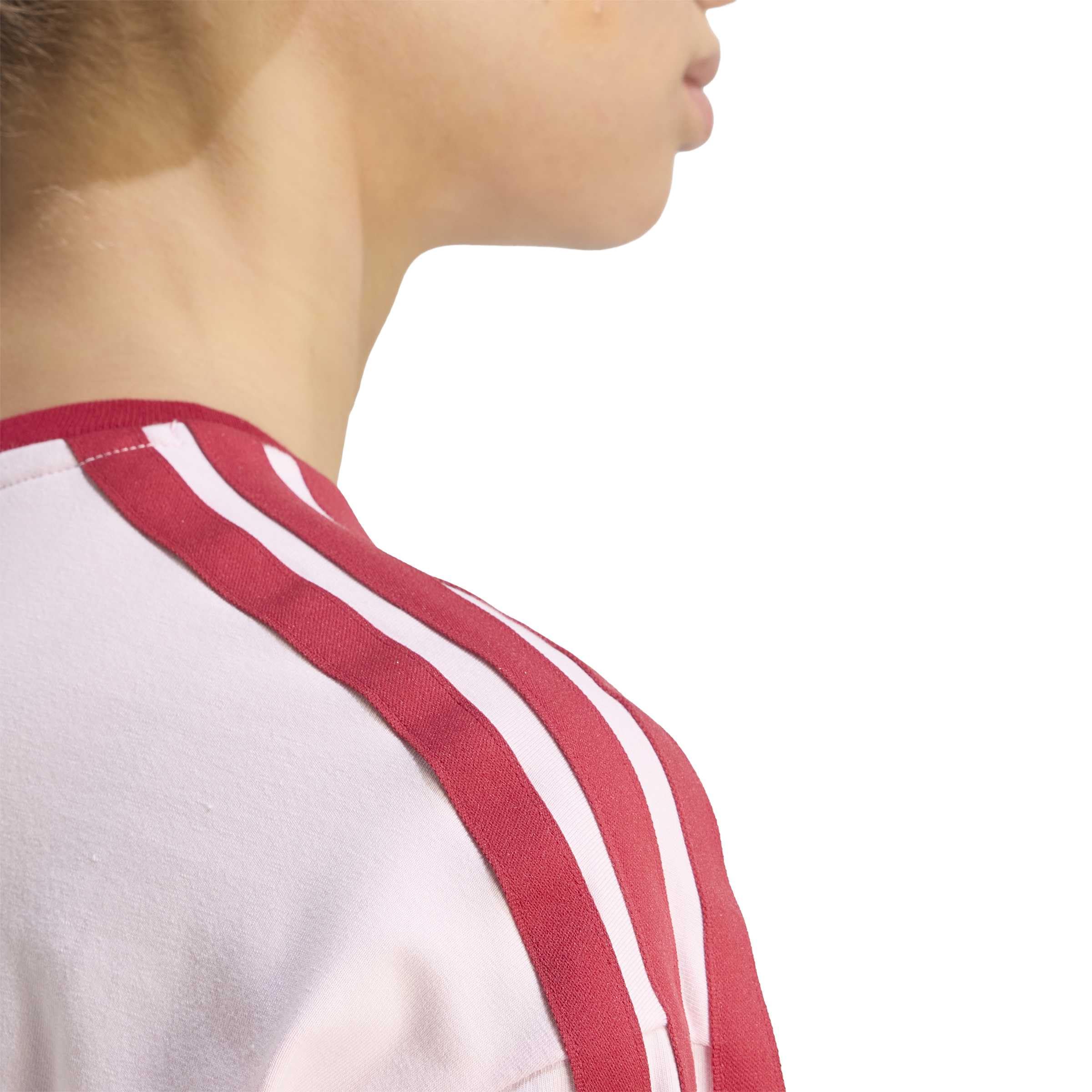 adidas Women's LUX TIRO LOCKER GESCHNITTENES Grafik-T-Shirt