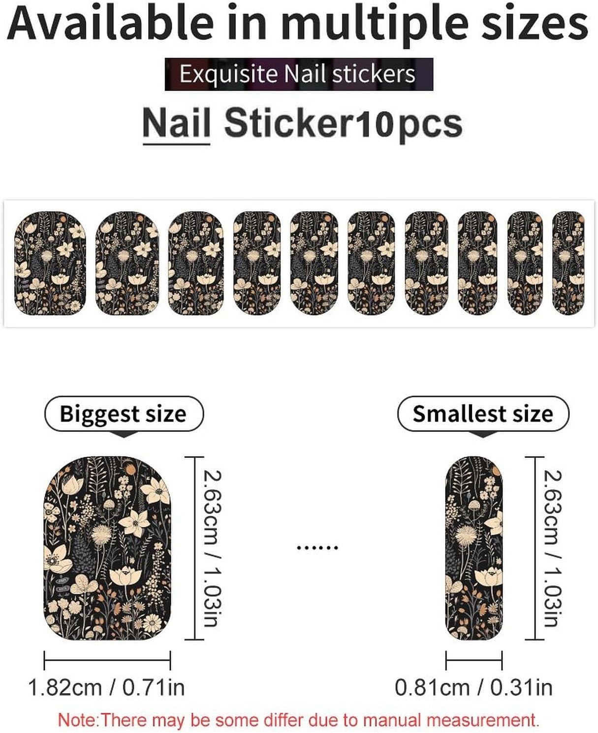 Nail Strips Bundle Full Wrap Long Lasting Nail Polish Strips Easy Application and Removal Salon Quality Self Adhesive Art Stickers for Women Gifts