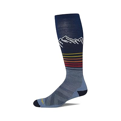 Darn Tough Vermont Steep Lines OTC Lightweight with Cushion Men