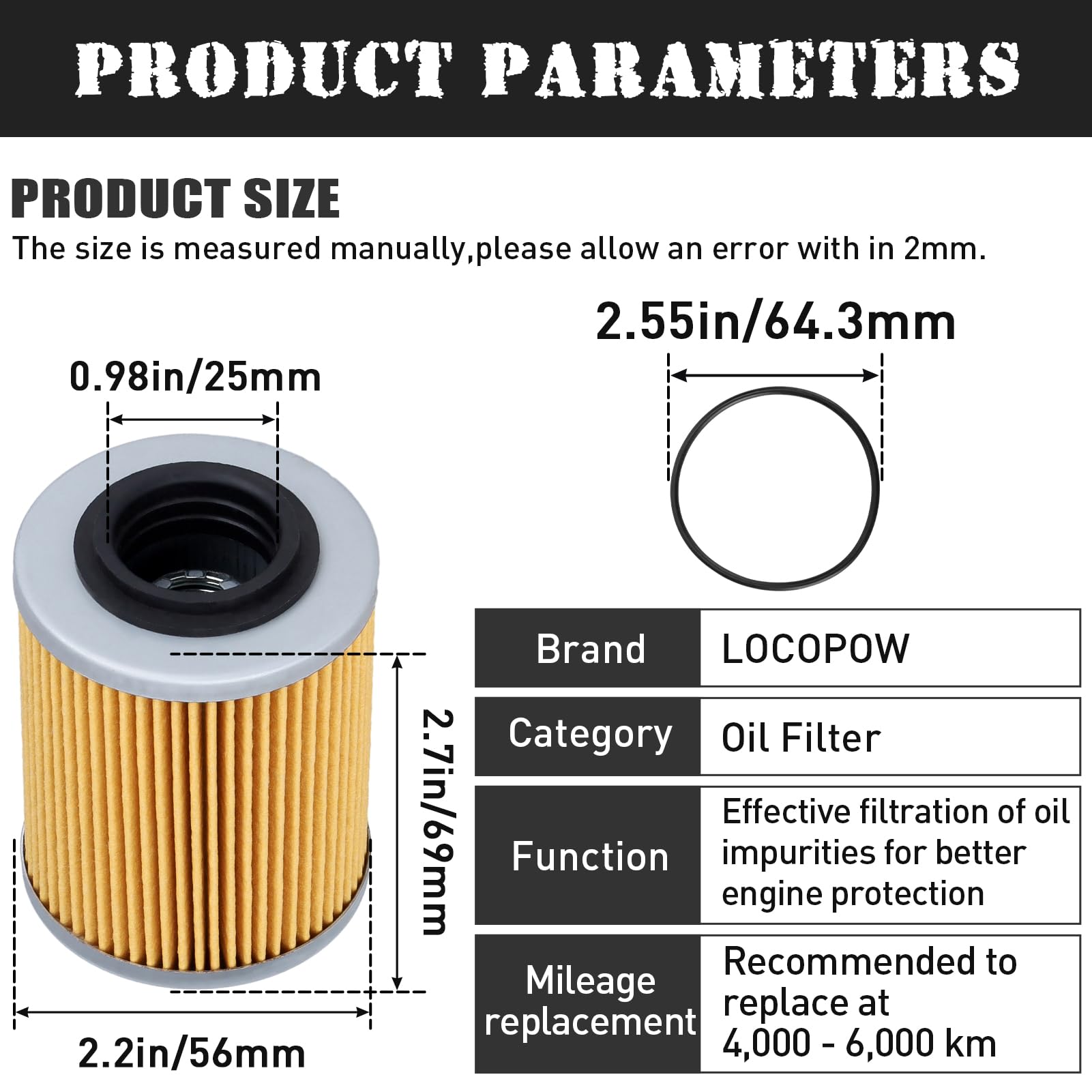 Amazon.com: 420956123 420256188 X3 Oil Filter for Can Am Maverick