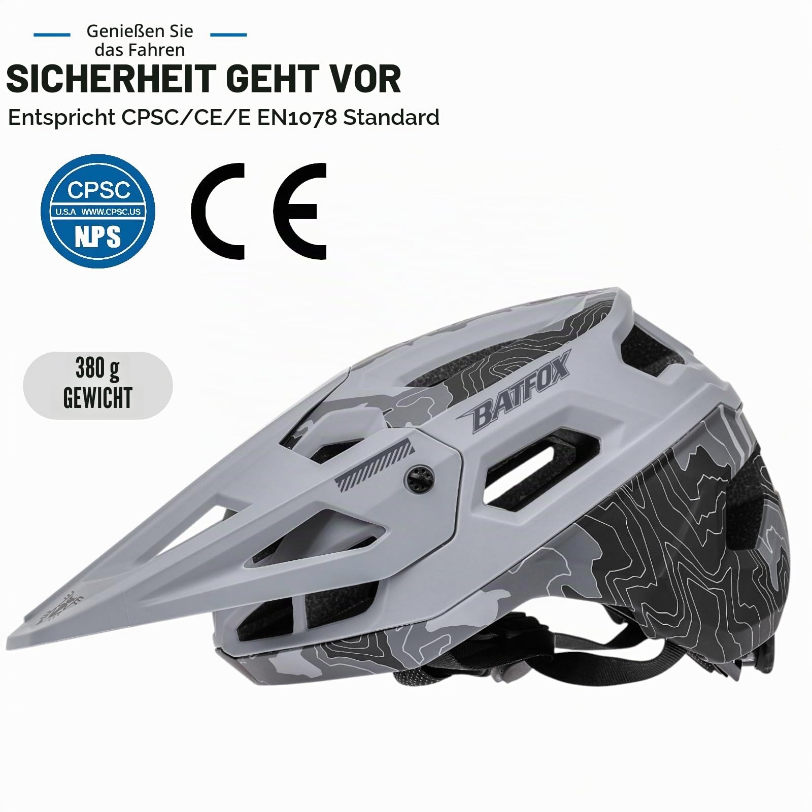 Fahrradhelm,Mountainbike-Helm Helme für Männer,Frauen,Erwachsene und Jugendliche