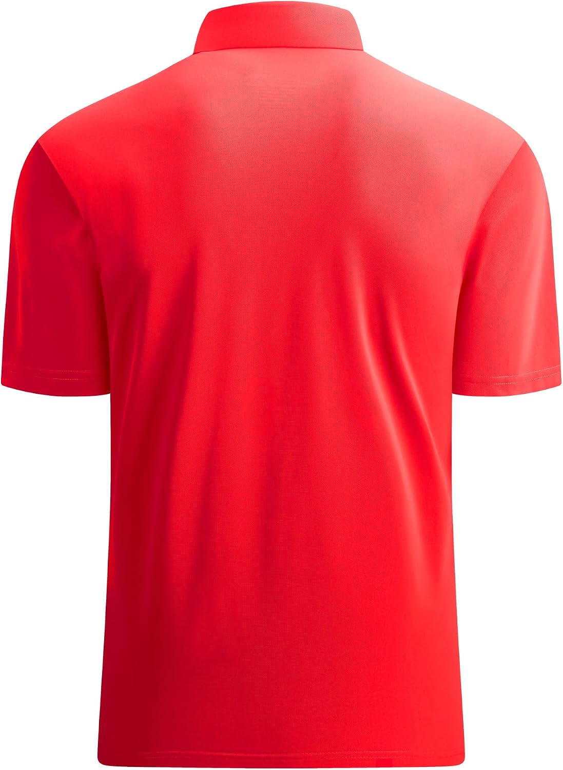 Alex Vando Mens Seamless Golf Shirt Moisture Wicking Quick-Dry Tailored Fit Polo Shirts