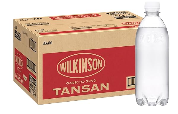 ウィルキンソン タンサン ラベルレスボトル 500ml×24本 [炭酸水] [Amazon限定ブランド] [アサヒ飲料] [MS＋B]