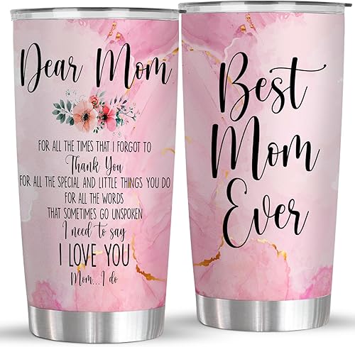 TEEZWONDER Regalos para mamá, Día de la Madre, Navidad, cumpleaños, Día de San Valentín, regalos para mamá, regalos para mamá de hijas, hijos,