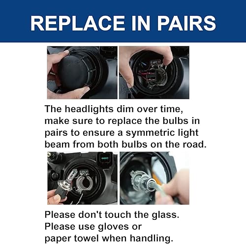 Miniatura 6 de GRANT H11 Bombillas halógenas para faros delanteros, paquete de 2 bombillas de repuesto de haz alto y bajo y niebla, bombillas de alto rendimiento