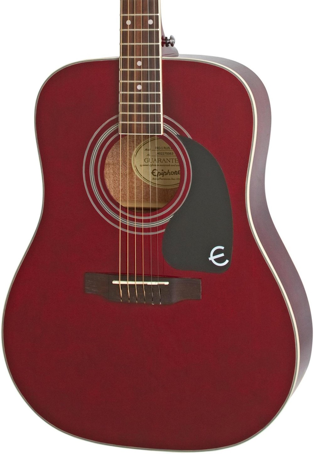 Epiphone Pro - 1 Red Acoustic Guitar - EPIPHONEEAPRWRCH1 : Amazon