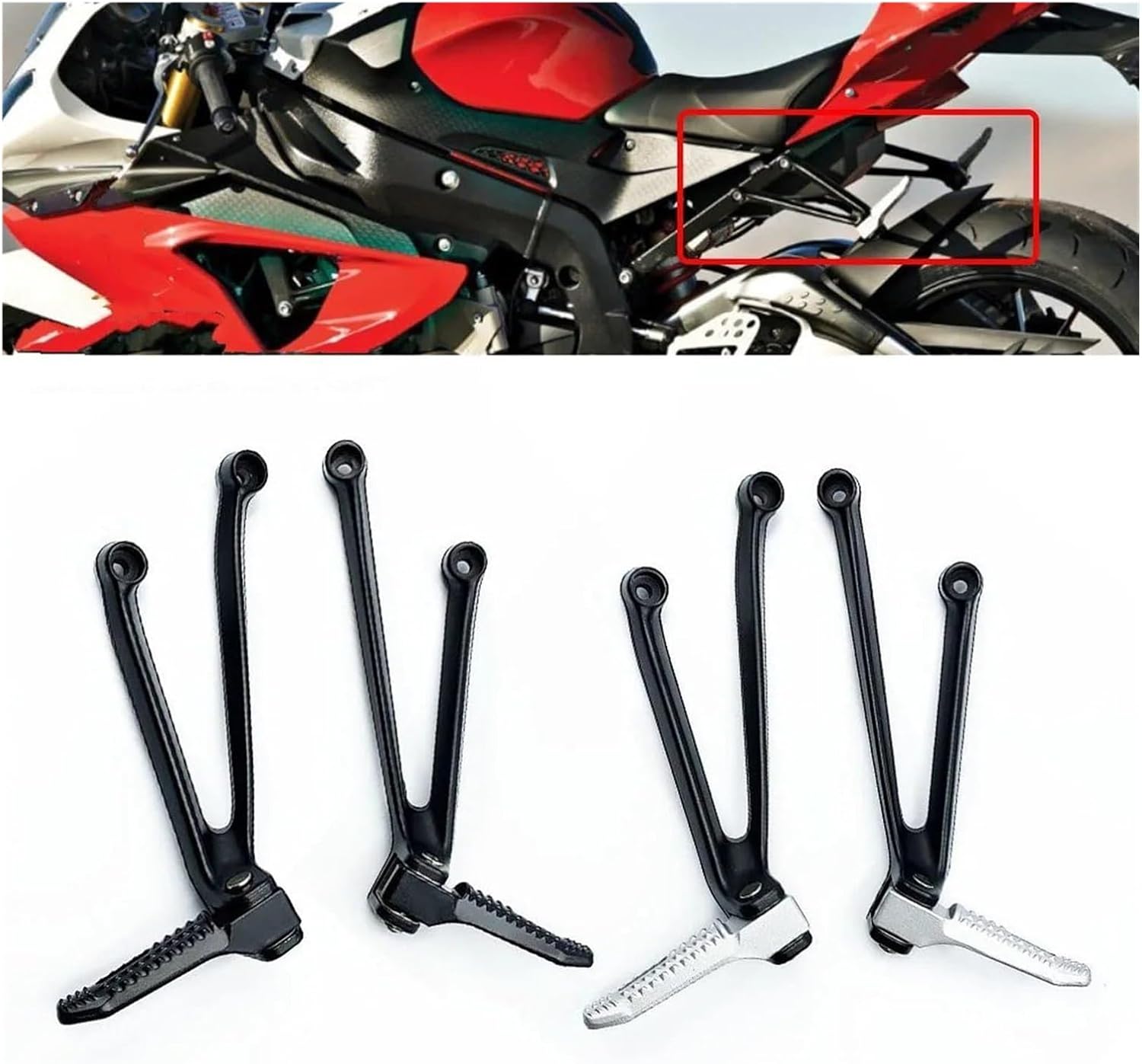 フットペダル 【イヌ】 用 S1000RR HP4 S1000 RR 2009-2014 HP4 2012