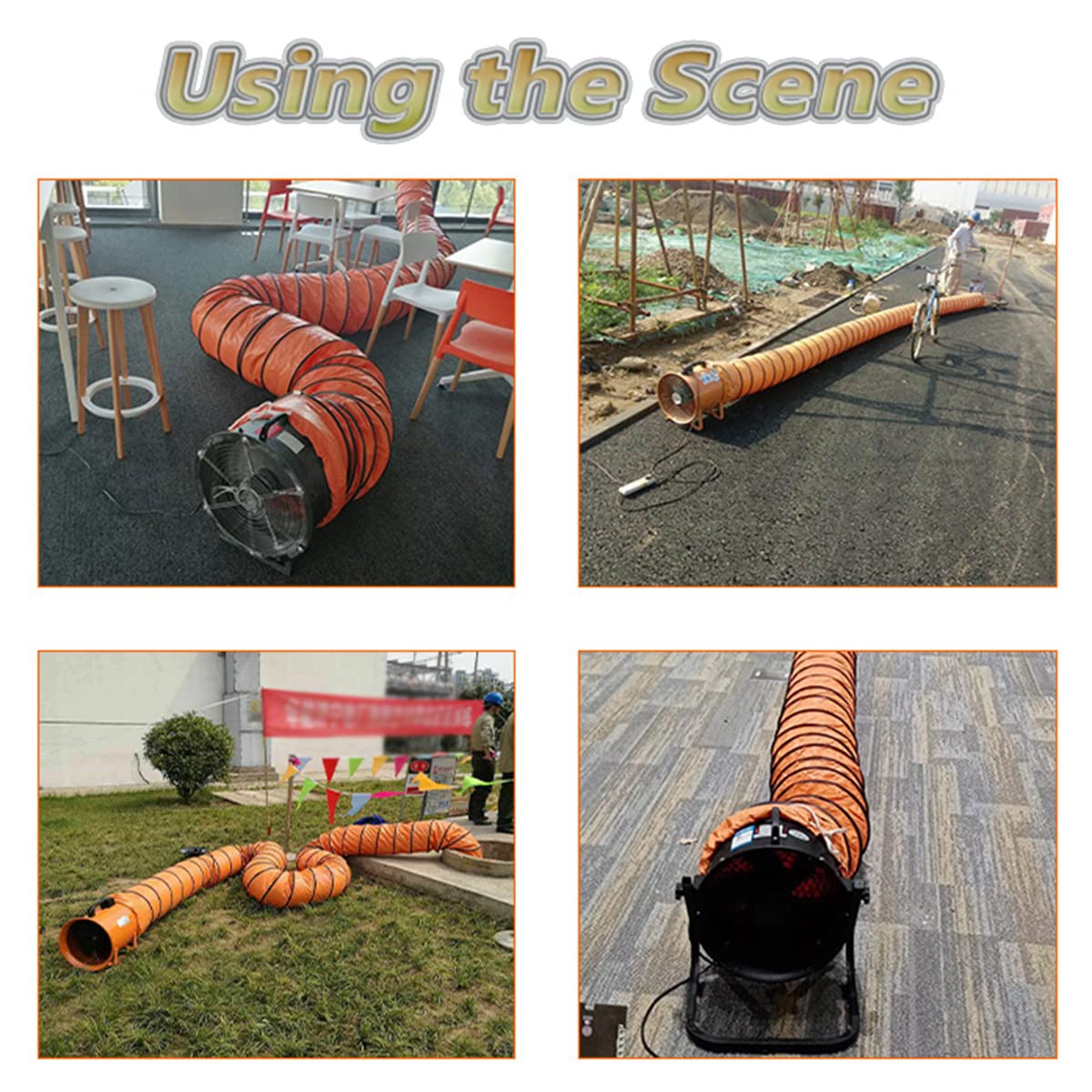 Manguera de conducto flexible PVC