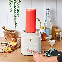 Vista 9 de Hermoso sistema de licuadora PowerExact con motor de 700 W, tarro Tritan de 50 onzas, taza de una sola porción de 20 onzas, tapa sin goteo Sippy, 3