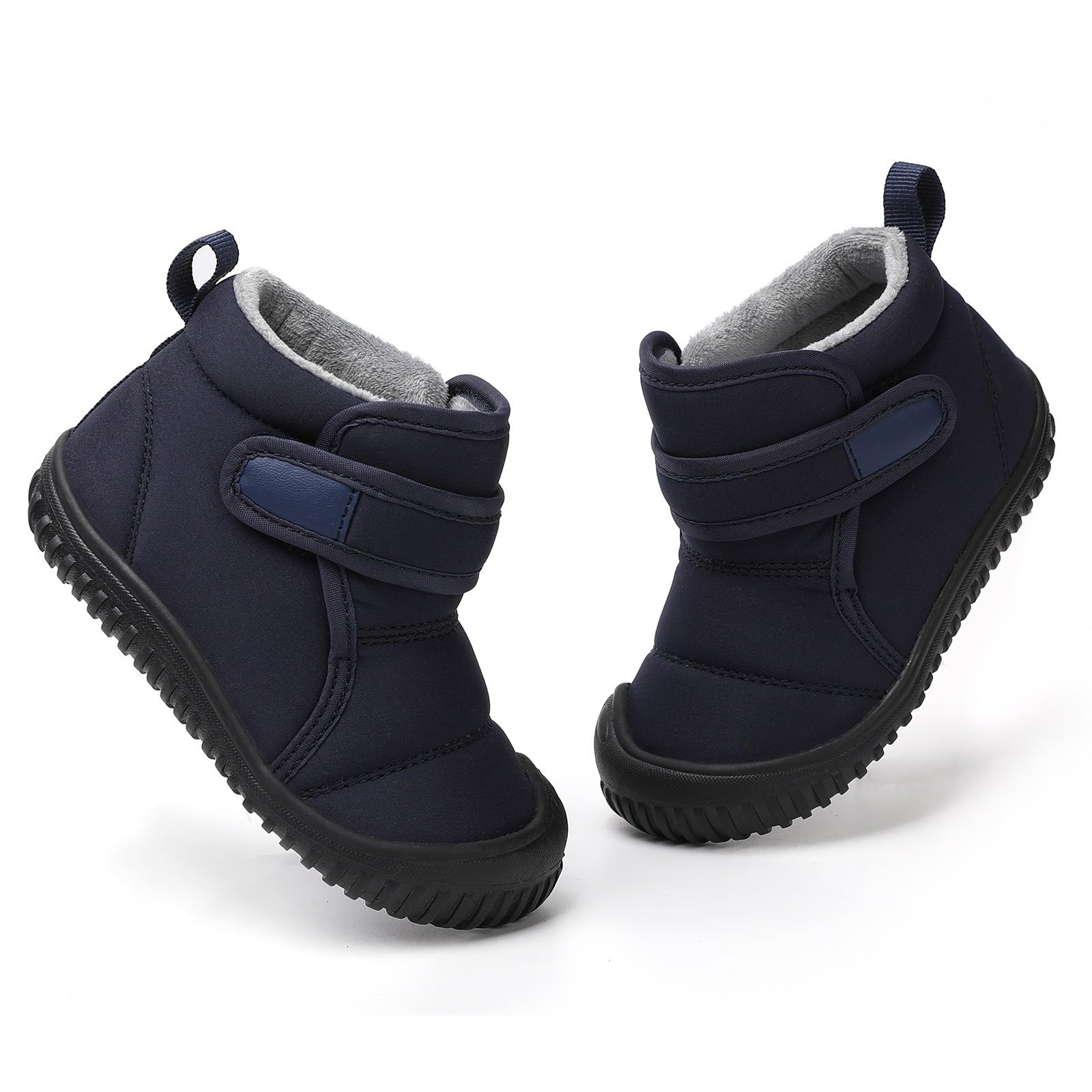 Winterschuhe Kinder Jungen Mädchen Wasserdicht Barfussschuhe Gefüttert Thermostiefel Winterstiefel rutschfest Winterboots Outdoor Schneestiefel Große Größen Snowboots Bequem Skischuhe Warm