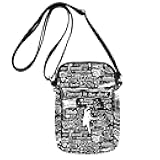 JNIAP Singer Fans Crossbody Bag Rock Music Lover Gifts Rock Band Concert Bag Music Album Cellphone Crossbody Purse