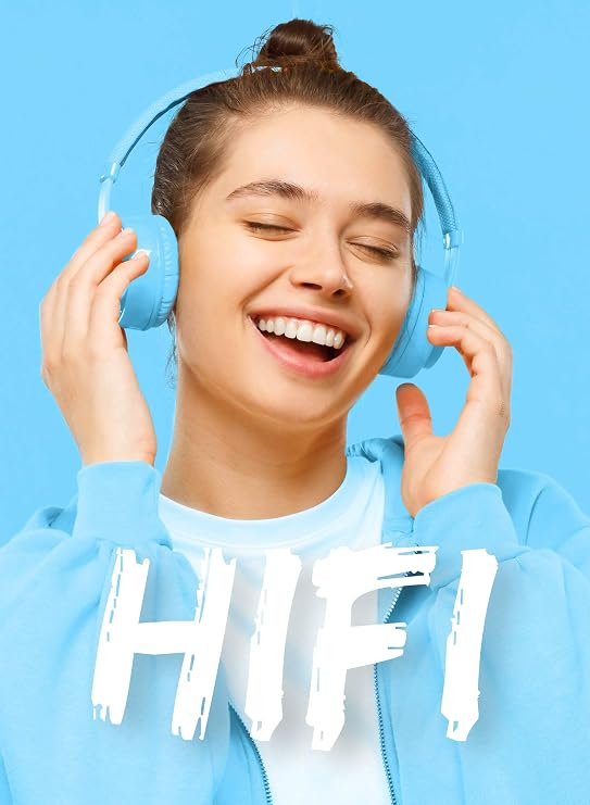 AGPTEK 32GB MP3 Player with Bluetooth, A19 2.4 Curved Screen Music Player | Portable, Lossless Sound with FM Radio, Voice Recorder, Supports up to 128GB, Blue