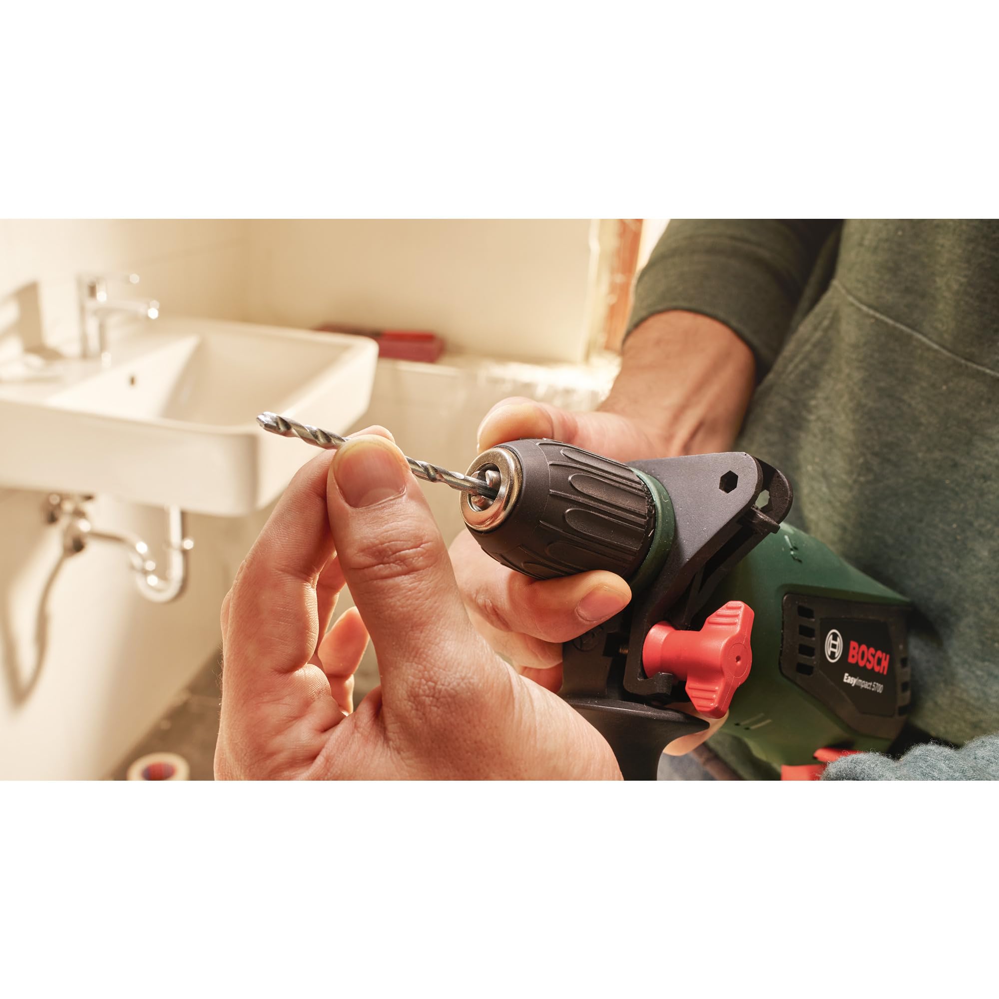 Bosch Taladro percutor eléctrico EasyImpact 630 (630 W, en maletín de transporte)