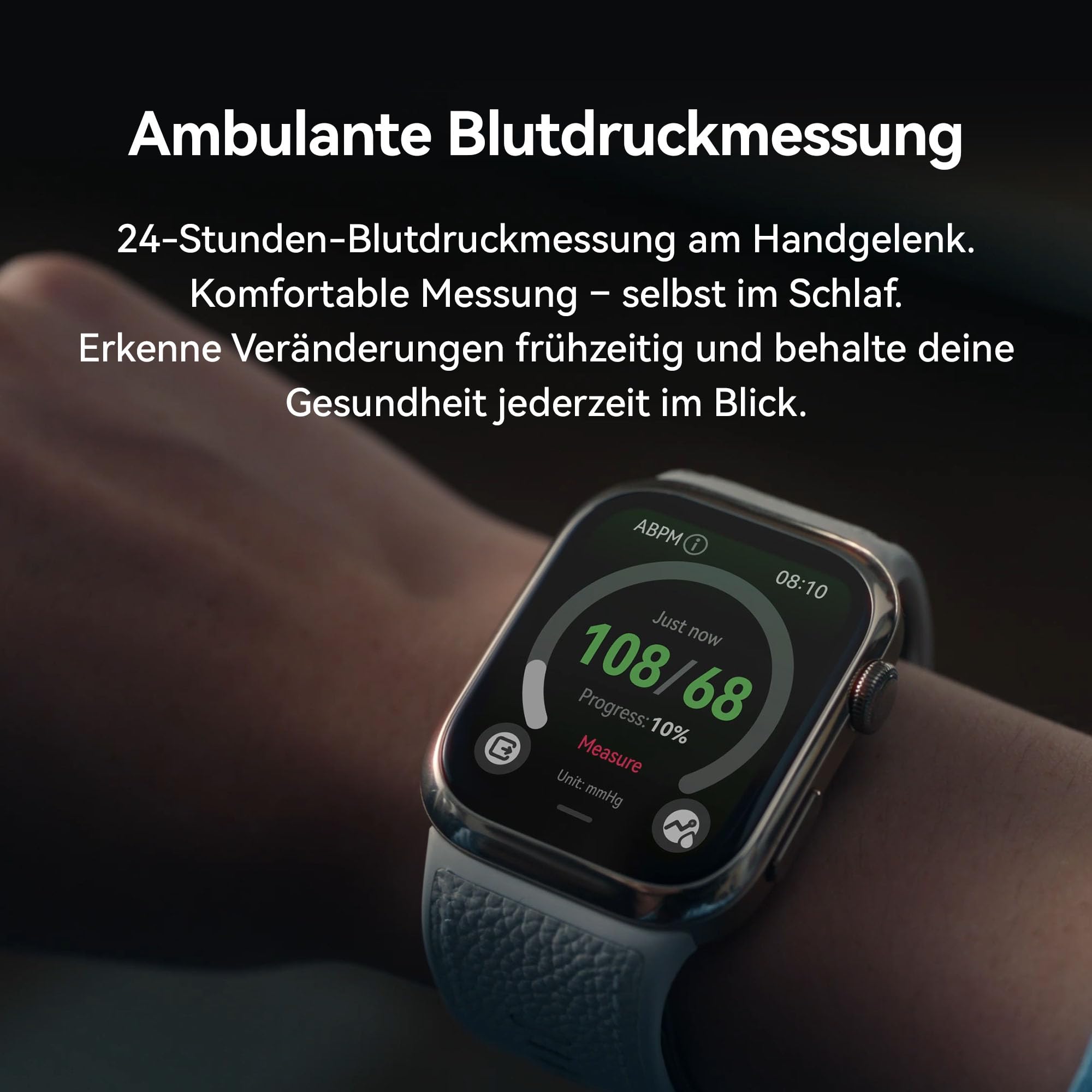 HUAWEI Watch D2 Smartwatch, 1,82" AMOLED-Display, Ambulante Blutdruckmessung, EKG, Schwarz
