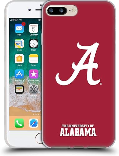 Miniatura 427 de Head Case Designs Funda de gel con logotipo oficial de la Universidad de Alabama UA [protección de grado militar] compatible con Apple iPhone 11