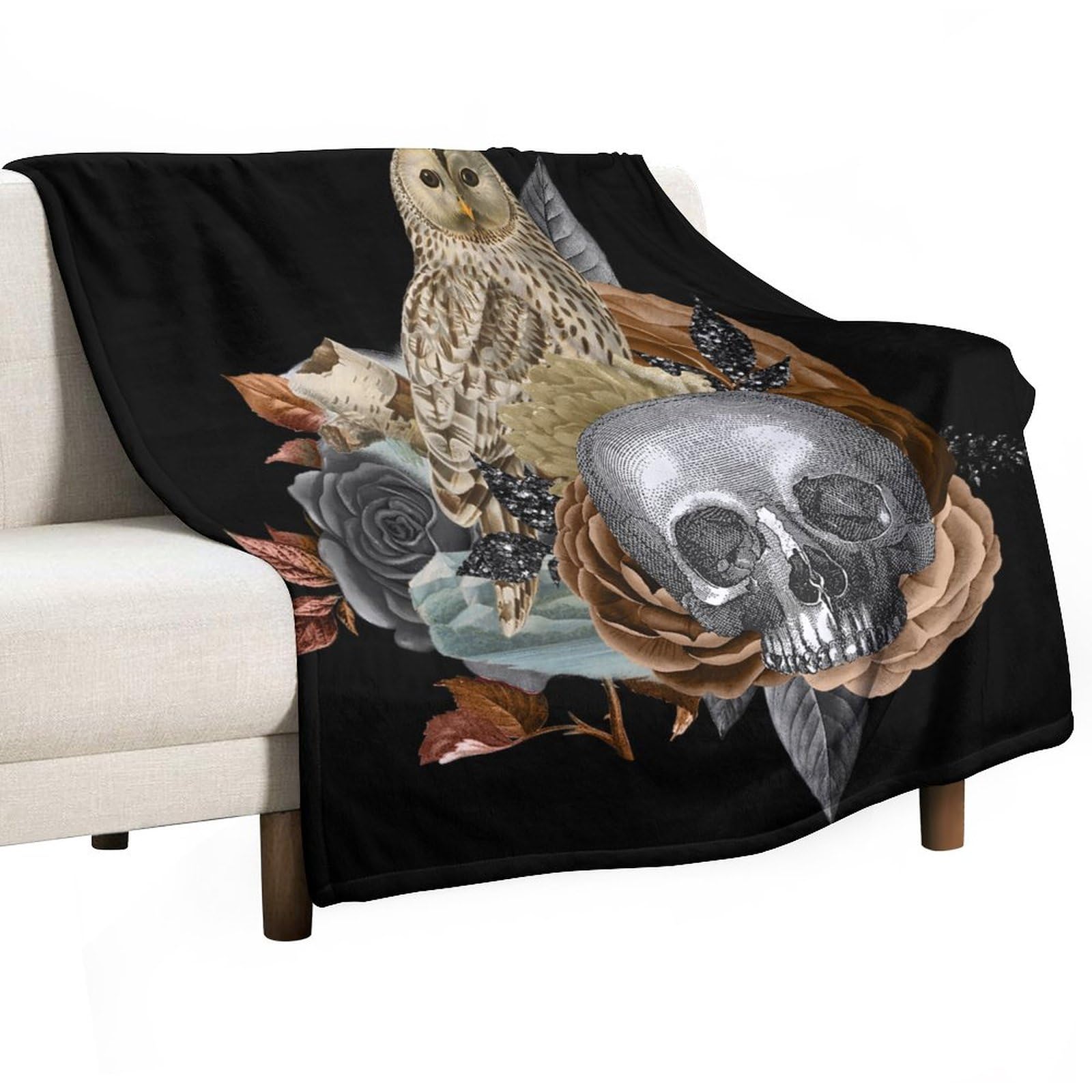 Plaid Halloween douillet : douceur et souvenirs chaleureux autour du Jour des Morts