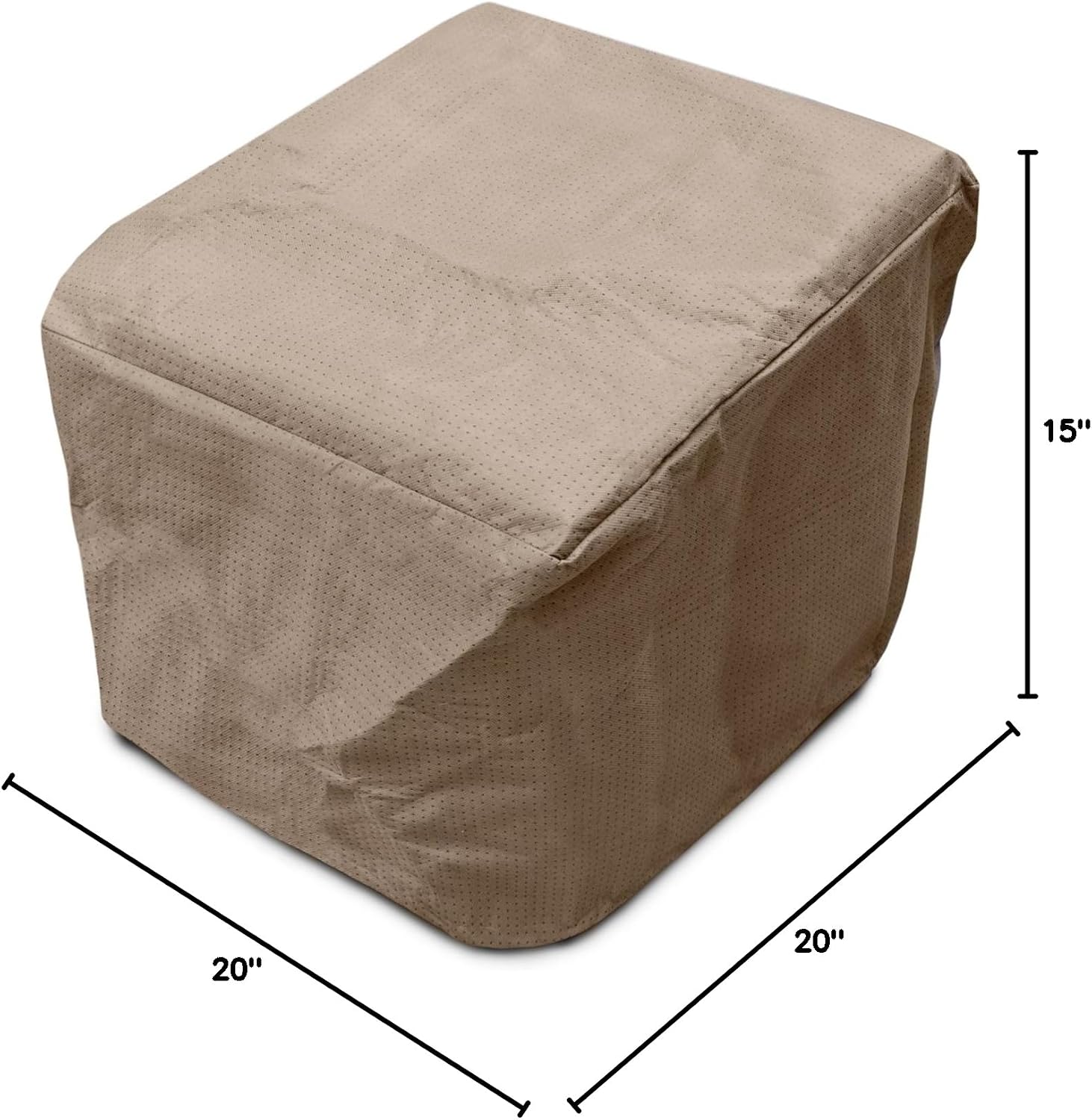 KOVERROOS III Square Small Table Cover - 20" L x 20" W x 15" H