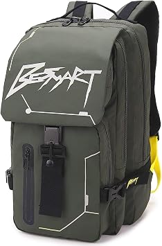 BESMART Outdoor Travel Backpack with Cyber punk Design fits 13.5 laptop