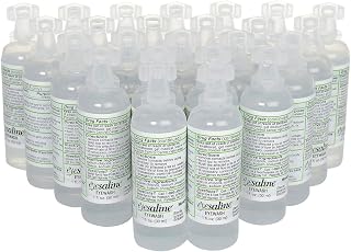 Honeywell North Eye & Face Protection - 32-000451-0000 -32-000451 Honeywell Personal 1 oz. (30 ml) Sterile Saline Eye Wash Bottles, Trilingual (24-Pack)