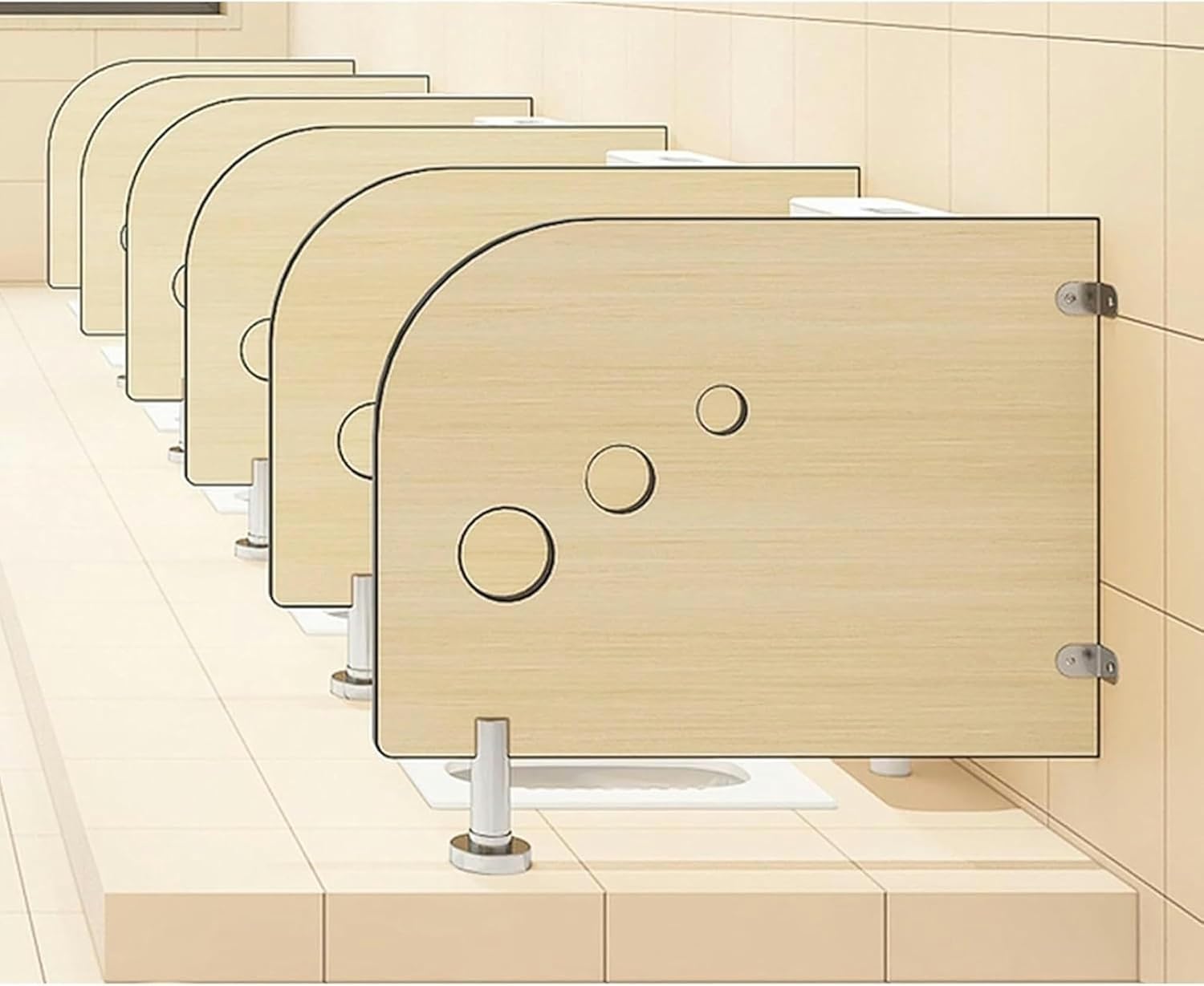 Mens Toilet Urinal Partition,Floor-Mounted Toilet Protection Divider,Panel Urinal Privacy Screen,Childrens Urinal Screen Toilet Partition,Urinal Baffle Toilet Partition,for Kinderg