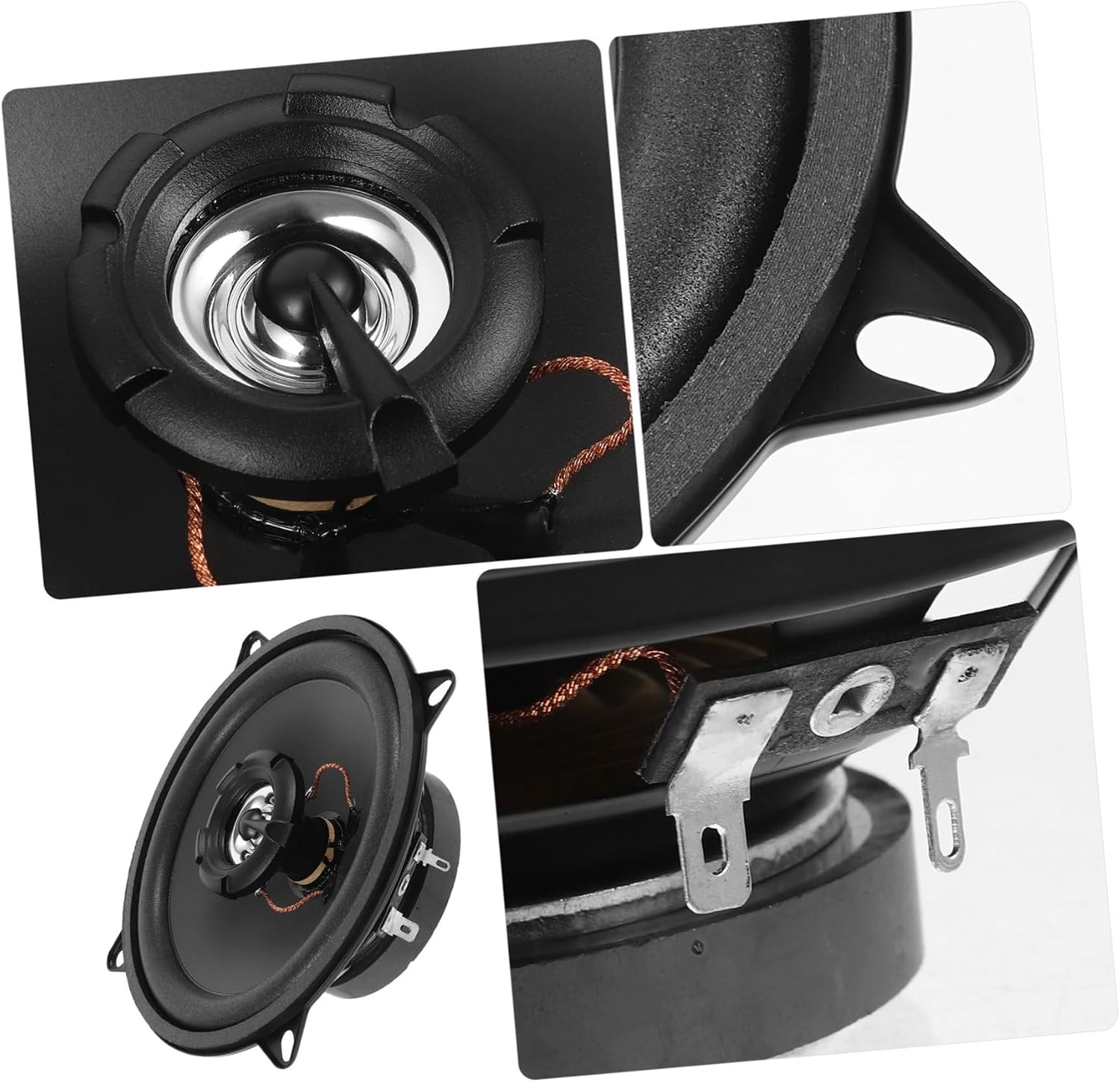 STOBAZA 5-Inch Car Speakers for Automotive Audio Full Range Frequency Door Speakers for Vehicle Sound System Car Stereo