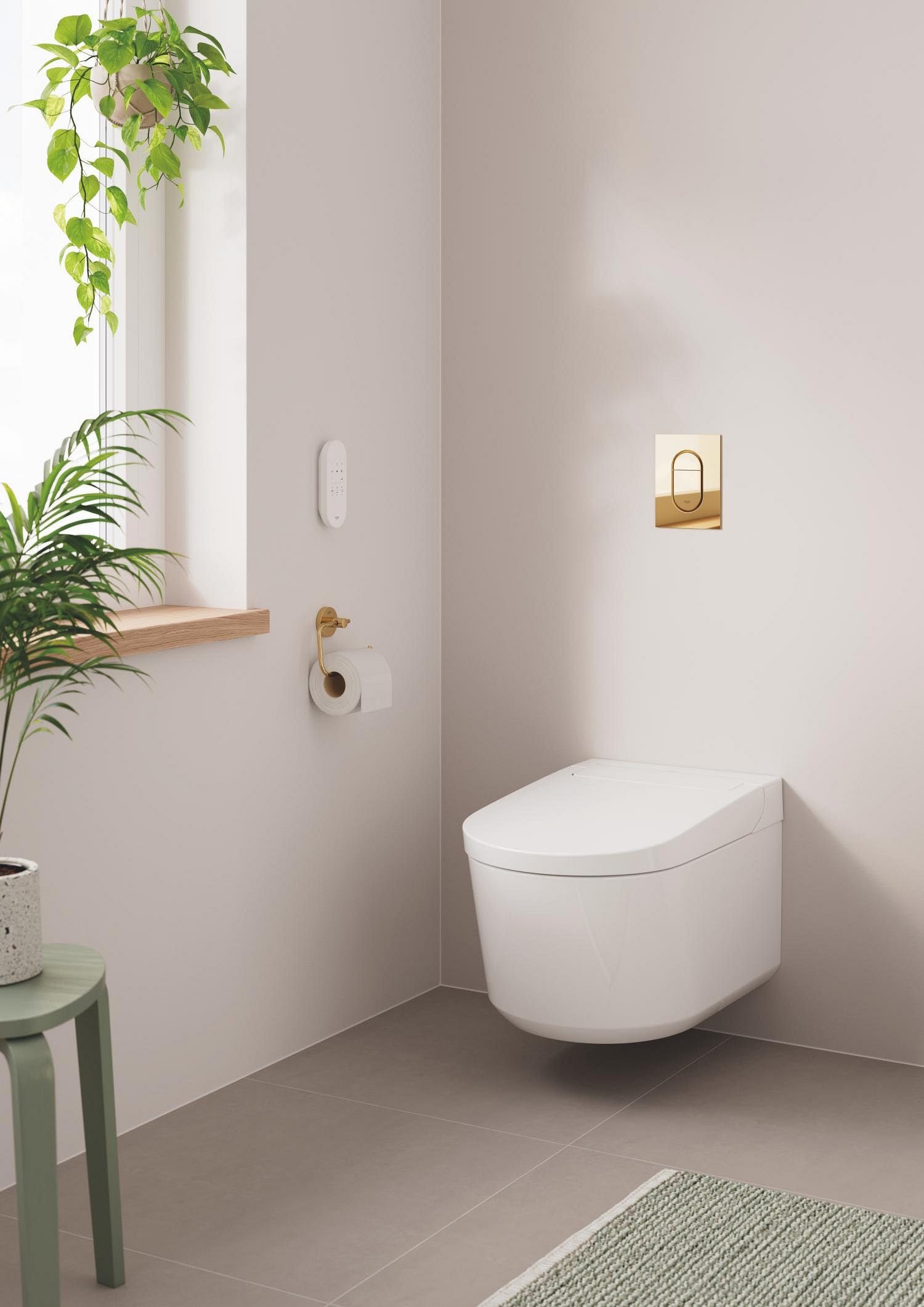 Grohe Pack 4 en 1 para WC suspendido Rapid SLX, bastidor 1,13 m, 36509SH0