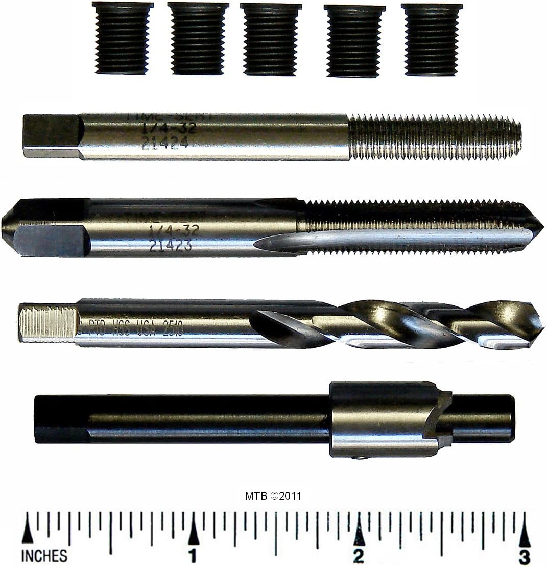 TIME-SERT 0142 1/4-32 Inch Thread Repair Kit
