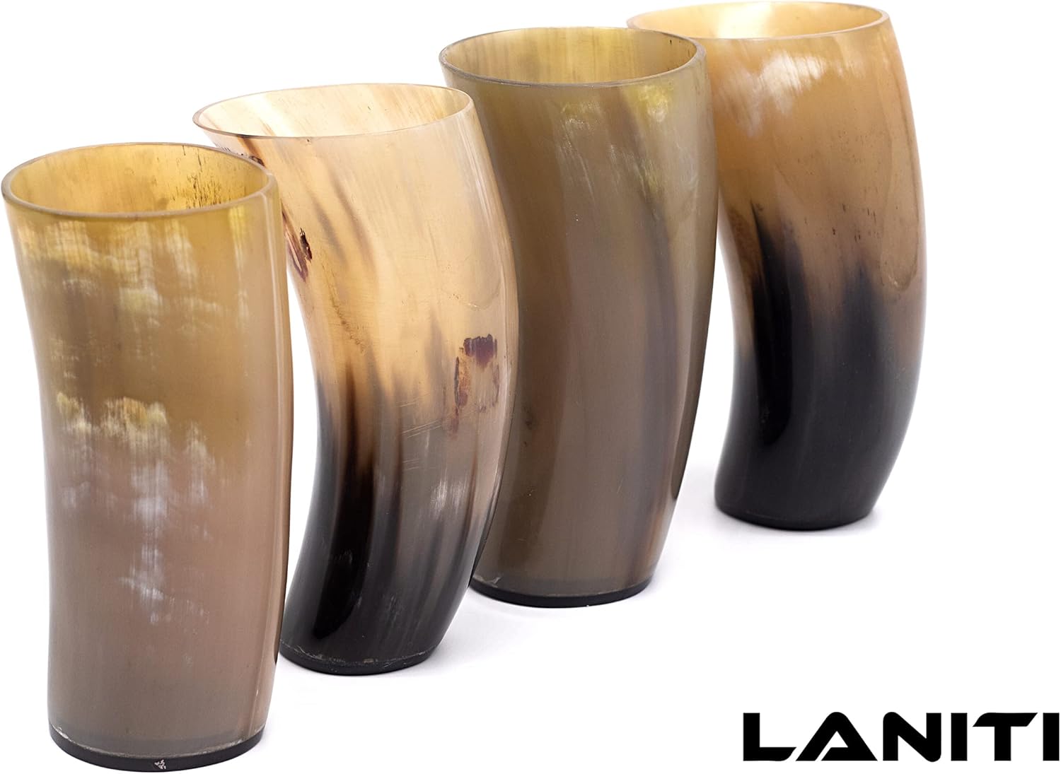 Viking Horn Cups Set of 4 - Viking Drinking Horns