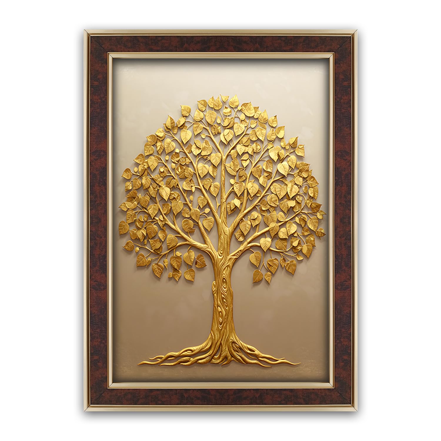 Vastu Money Tree Wall Painting - Bring Good Fortune -10