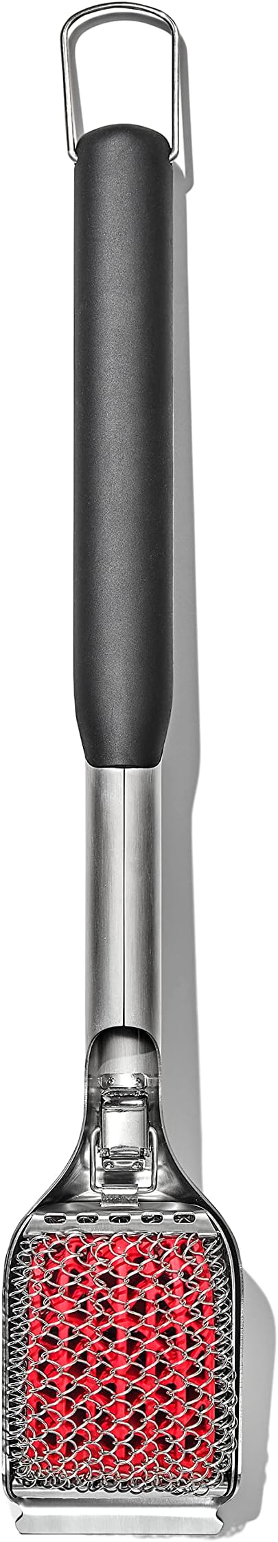 Outdoor Coiled Grill Brush with Replaceable Head