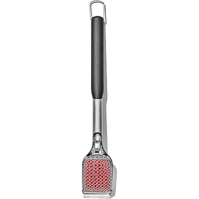 OXO Outdoor Coiled Grill Brush with Replaceable Head