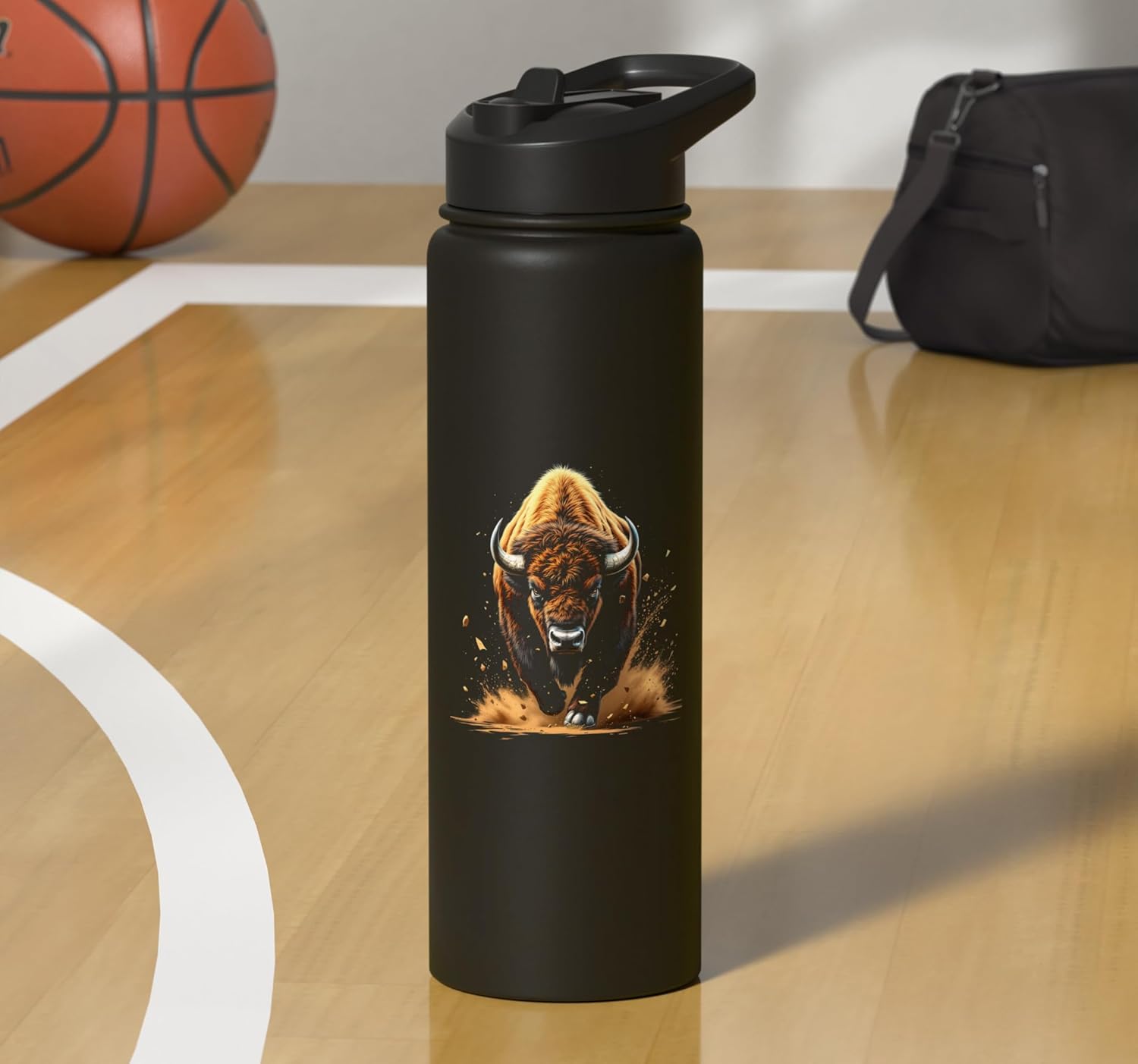 Bison Stainless Steel Insulated Water Bottle
