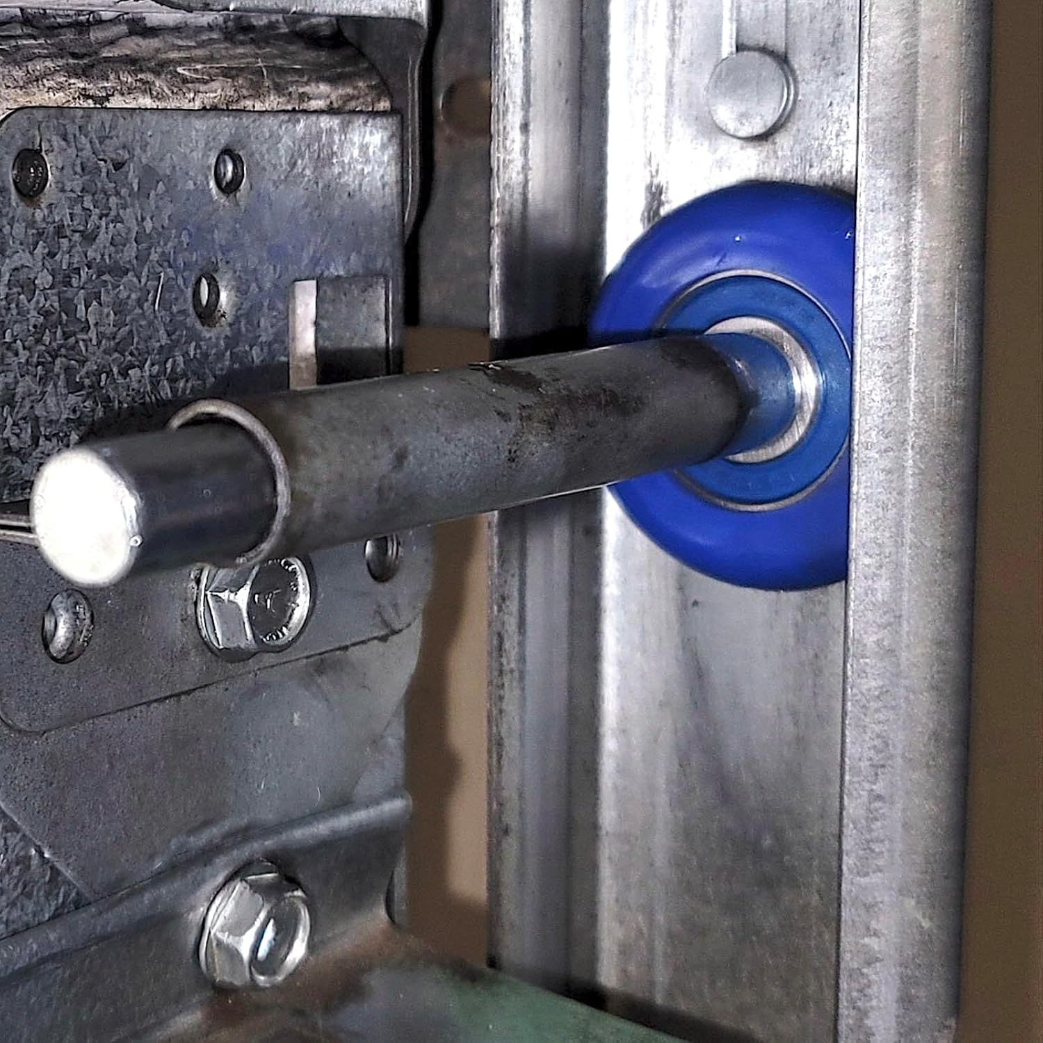 10 Pack Nylon Garage Door Roller, Quiet Garage Door Wheels Replacement, Silent Gate Rollers, High Load Sliding Door Rollers Replacement, Double Seals