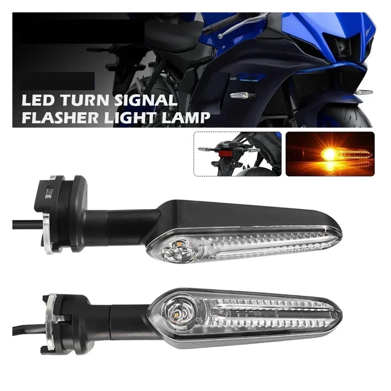 Intermitentes Motocicleta Para MT07 Para Tenere 700 XJ6 FZ6 MT09