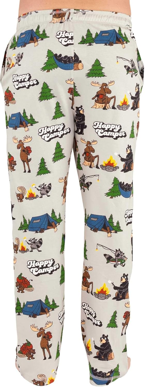 Lazy One Bear & Bigfoot Pajama Pants For Men, Men's Separate Bottoms, Lounge Pants, Funny, Humorous - Image 2