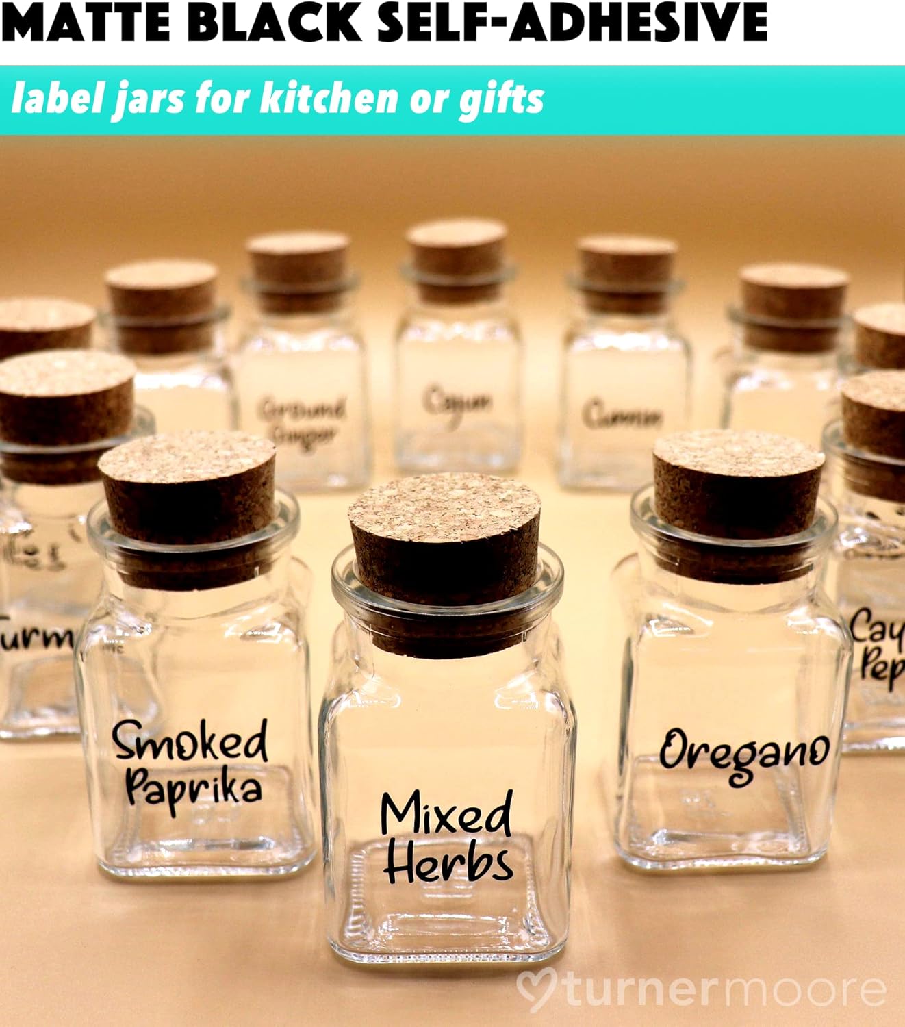 Matte Black Vinyl Adhesive Roll 12" x 15 FEET, Permanent Black Vinyl for Automotive, Signs, Scrapbooking, Cricut, Silhouette Cameo, Plotters and Die Cutters by Turner Moore Edition