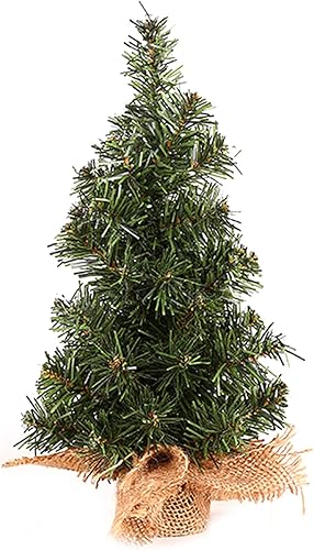 Árbol de Navidad tradicional de 7.9in11.8in, árbol de Navidad artificial vívido, añade atmósferas, adorno inspirador para árbol de Navidad para